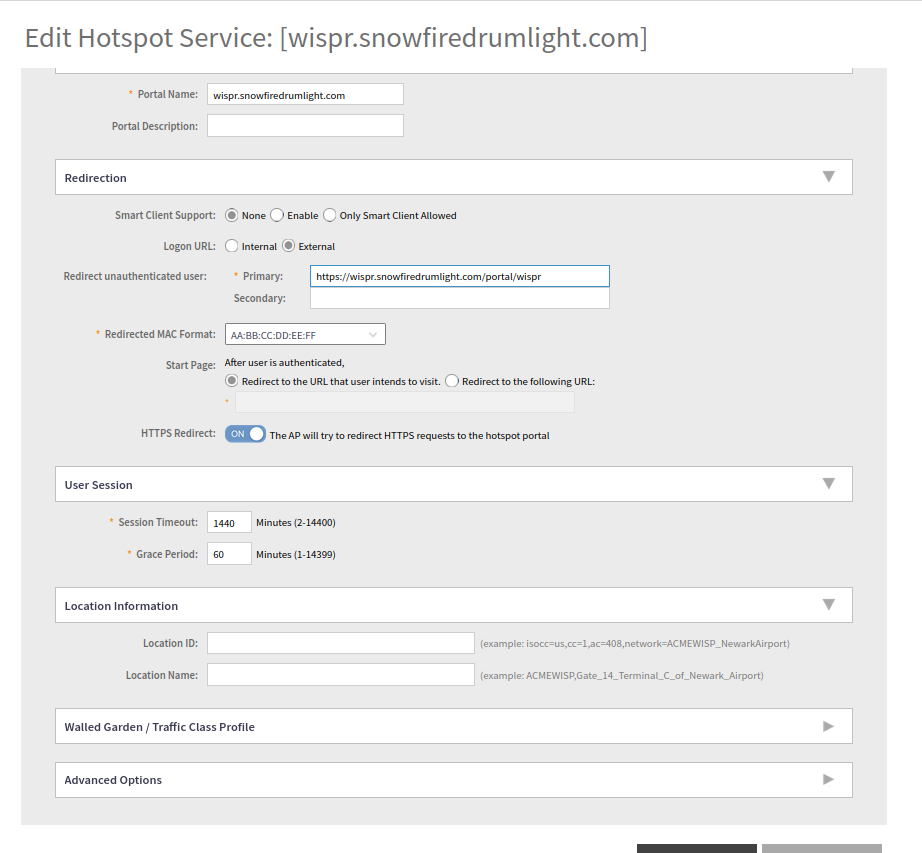 wispr hotspot config